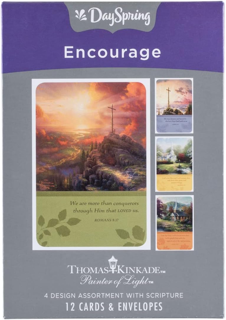 Thomas Kinkade Encouragement Greeting Cards Boxed Set