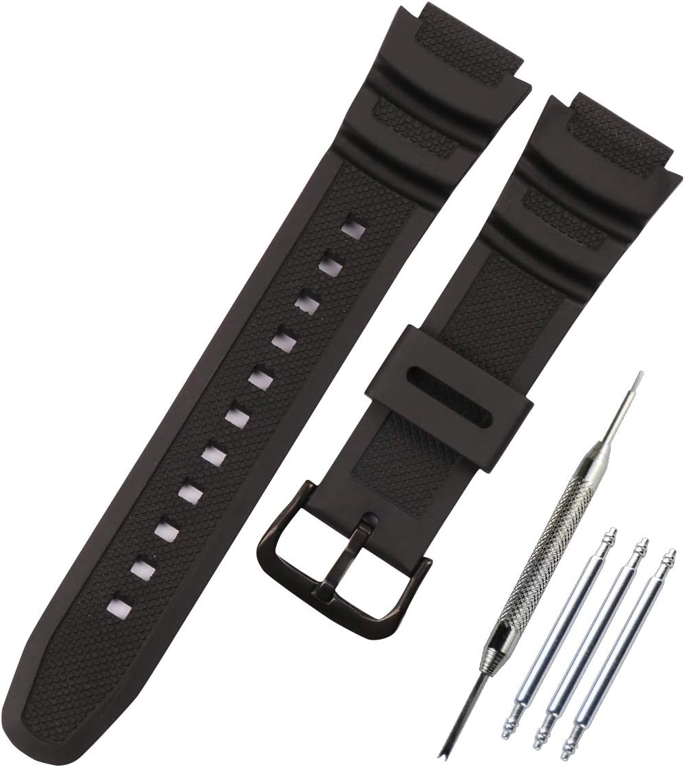 Natural Resin Watch Bands Replacement fit for Casio AE-1200