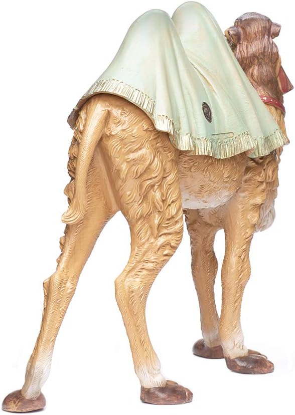 Fontanini by Roman Inc., Standing Camel, 12" Collection, Nativity Figure and Accessories, Hand Sculpted and Painted