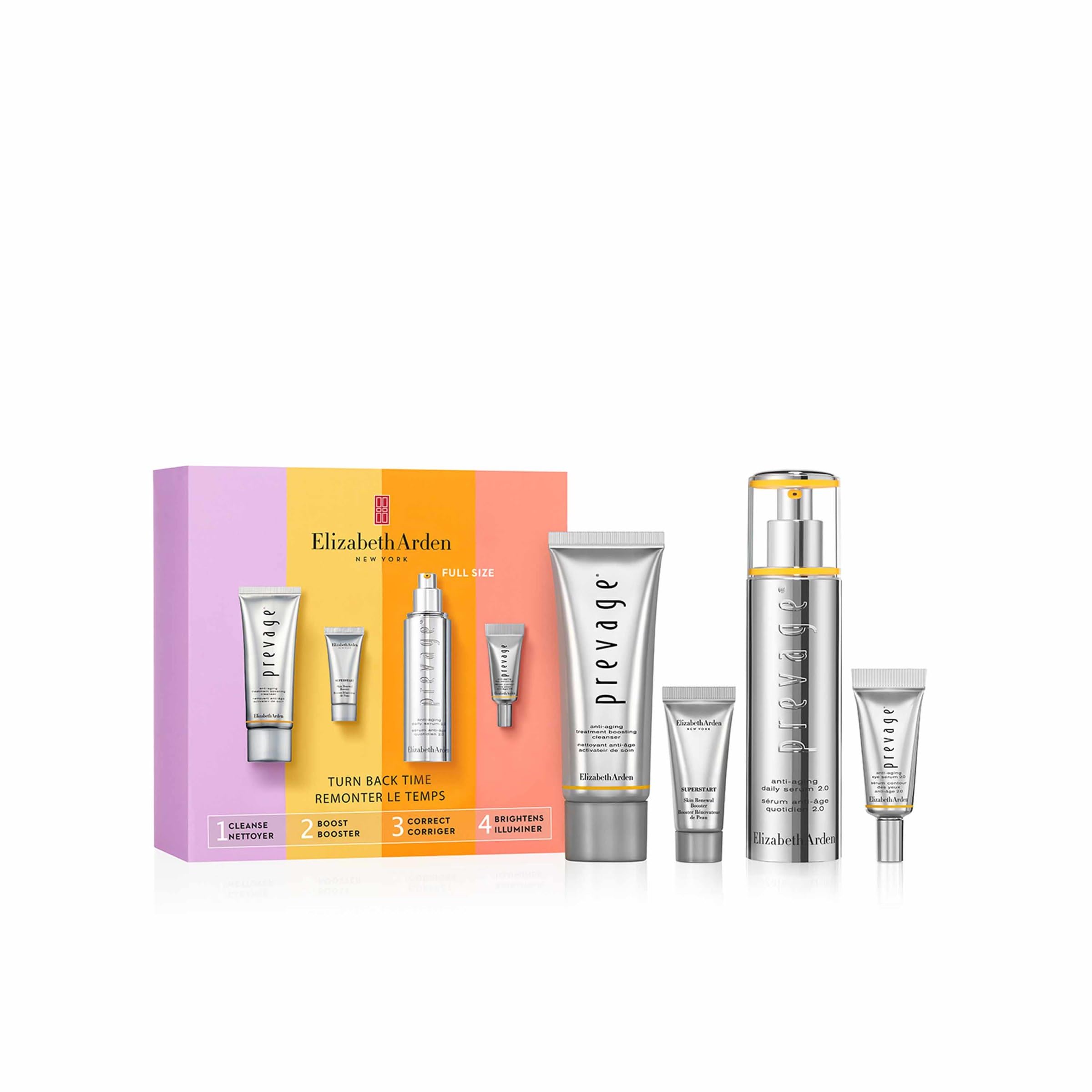 Elizabeth Arden PREVAGE Anti-Aging Face Serum 2.0 for Women, Brightening & Dark Spot Correcting Skincare, With Antioxidant Idebenone Technology