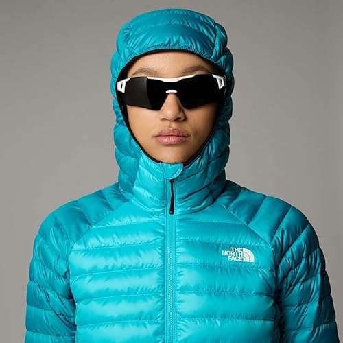The North Face Women's Bettaforca Lt Down Hooded Jacket, Galactic Blue/Deep Teal, M - Image 8