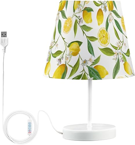 Miniatura 23 de Lámpara de mesa LED regulable con USB de 3 colores, estaca de madera de mar retro, gaviotas voladoras de 10.8 pulgadas de alto, luz de mesita de