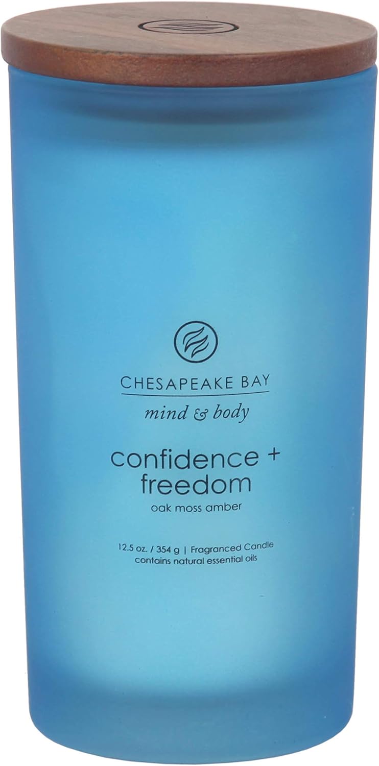 Chesapeake Bay Candle PT31912 Scented Candle, Confidence + Freedom (Oak