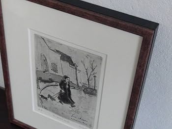 Amazon.co.jp: 山岡康子《a presmidi》銅版画 真作 作者自筆