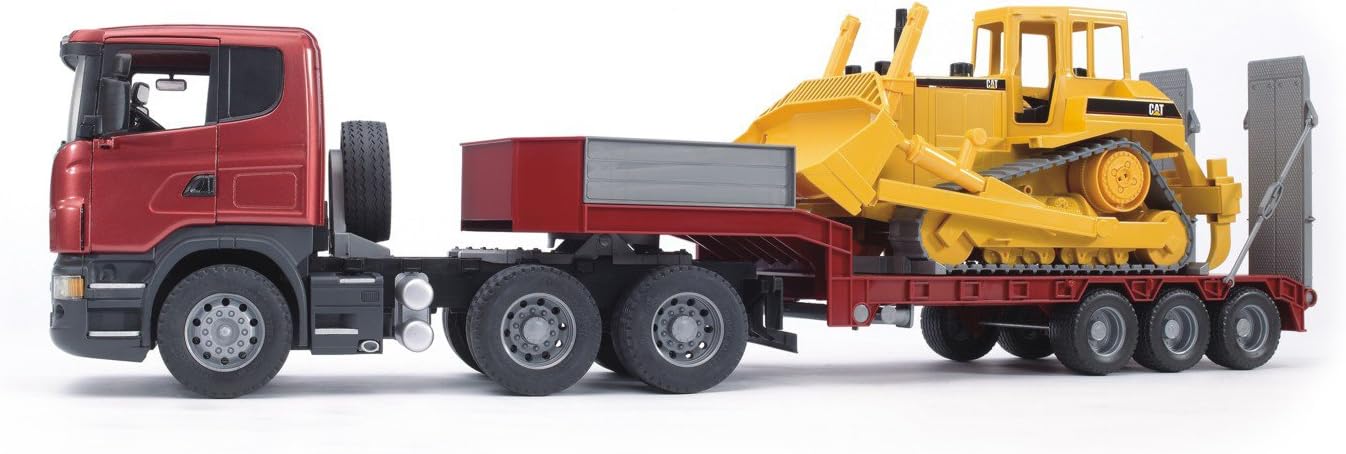 Bruder MAN TGA Low Loader Trukc Backhoe Loader Georgia Ubuy