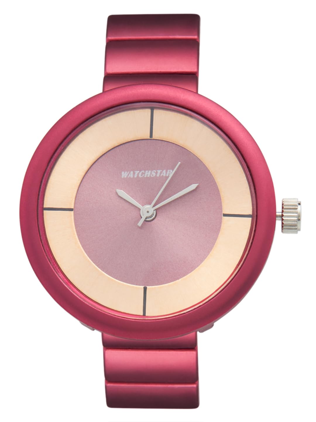 METEOROID Watchstar New Premium Look Watch for Women and Girls -(Magenta) (B0D3VG76YT) Amazon Price History, Amazon Price Tracker