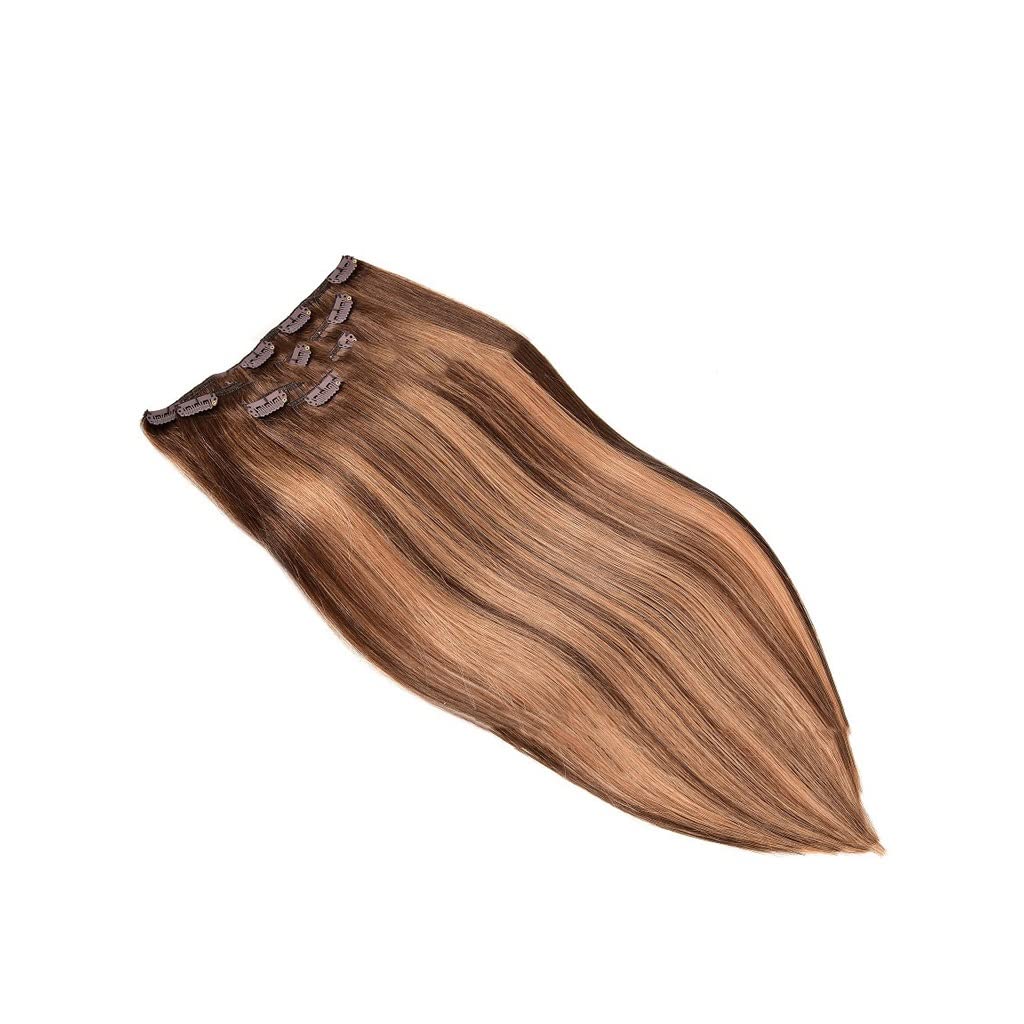 Extensions invisibles cheveux naturels XMING pour un volume lisse et long sans trace