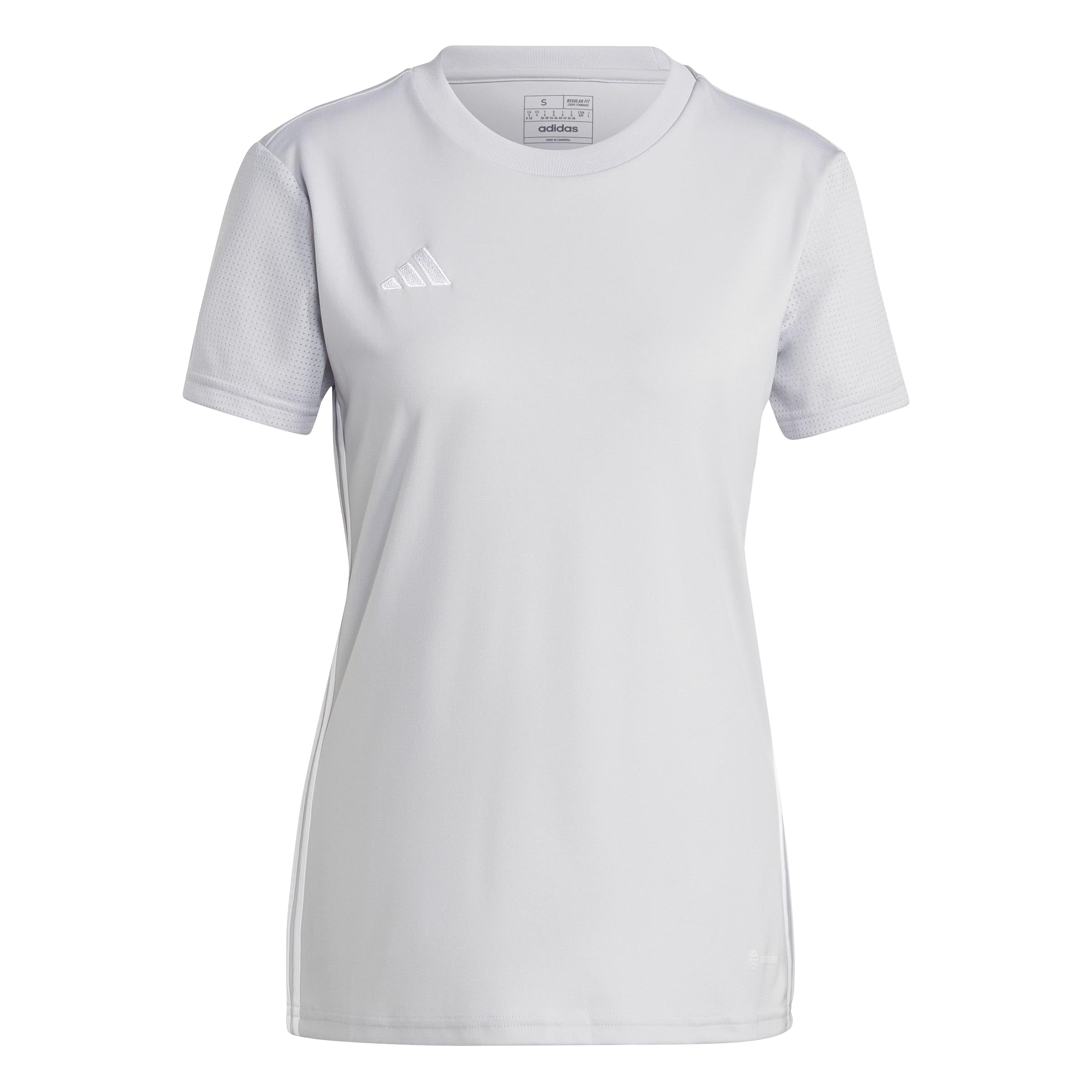 adidas Women's Tabela 23 Jersey Shirt, Team Light Grey/White, XS