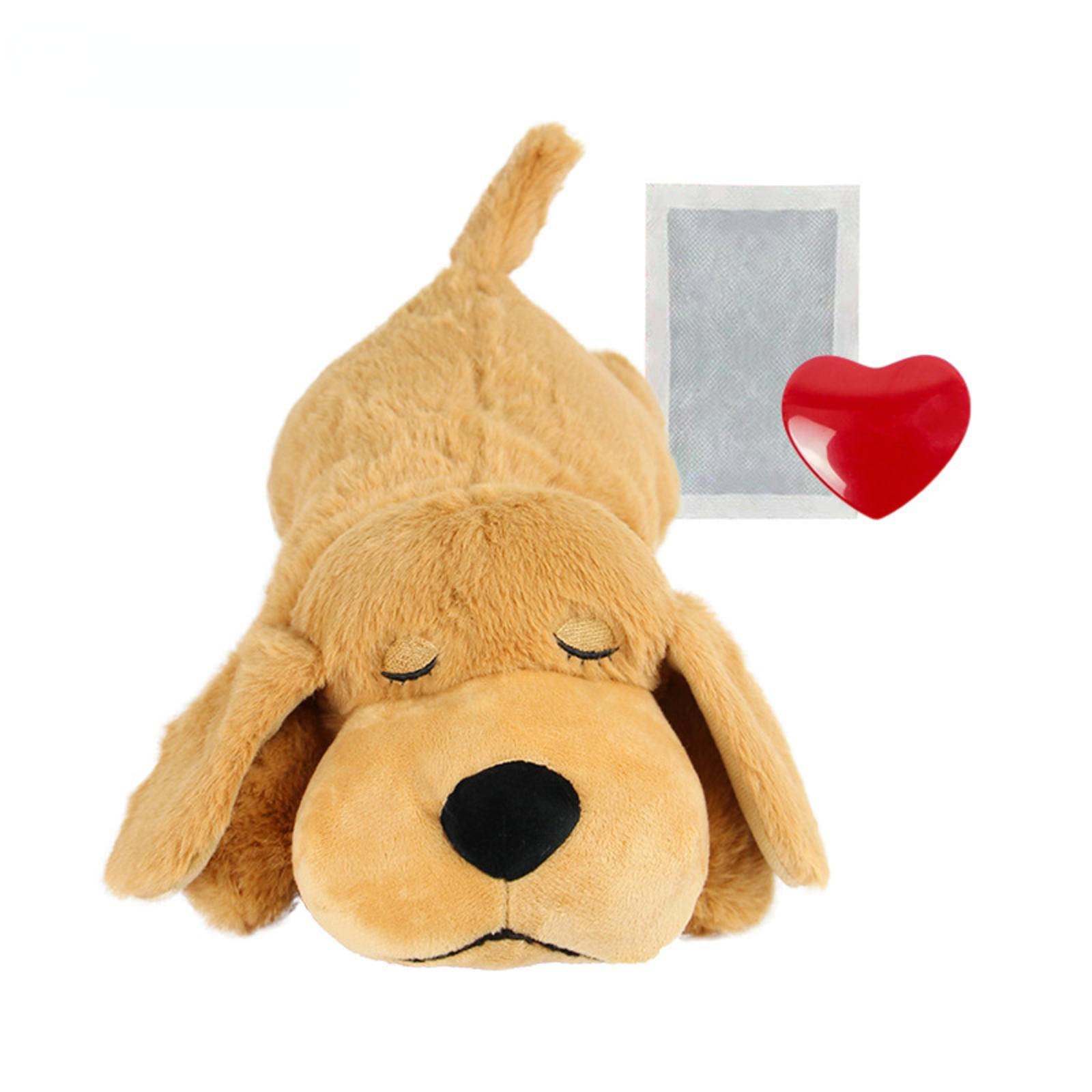 MBETA Pet Comfort - Juguete de peluche para perros con ansiedad y simulación de sueño, latido del corazón