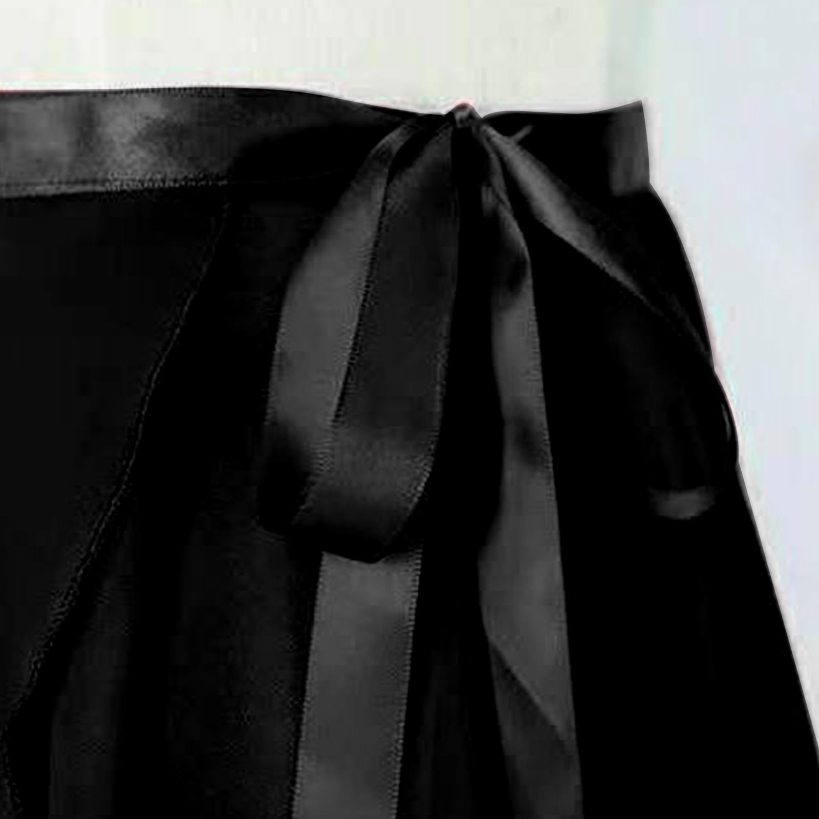 Ballett Wickelrock Damen Lang Tanzrock Ballett Rock mit Verstellbares Taillenband Chiffon Ballettrock für Frauen