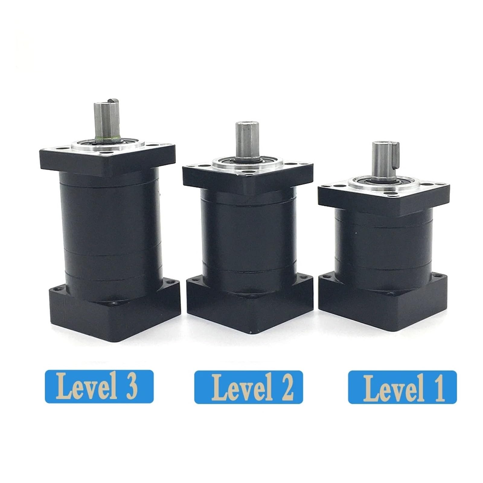 Nema 23 Planetary Gearbox Gear Speed Ratio 3 5 10~200:1 Stepper Motor Nema23 Planetary Reducer Brushless Motor Step-down Gearbox(Ratio 50 to 1,Input 8mm)