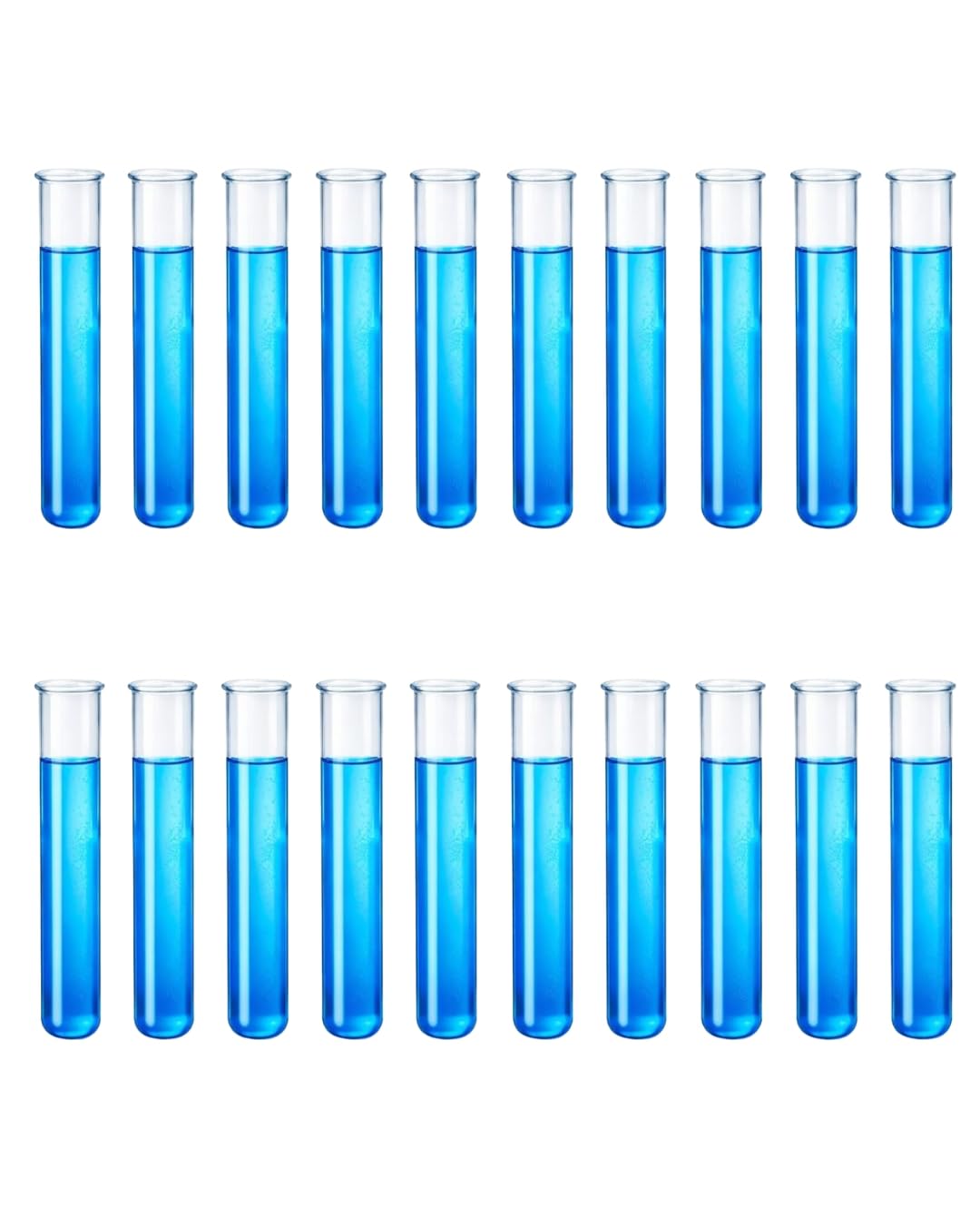 Borosilicate Glass Test Tubes, Round Bottom, 15mm x 125mm, Laboratory Grade, Set of 20-image-43