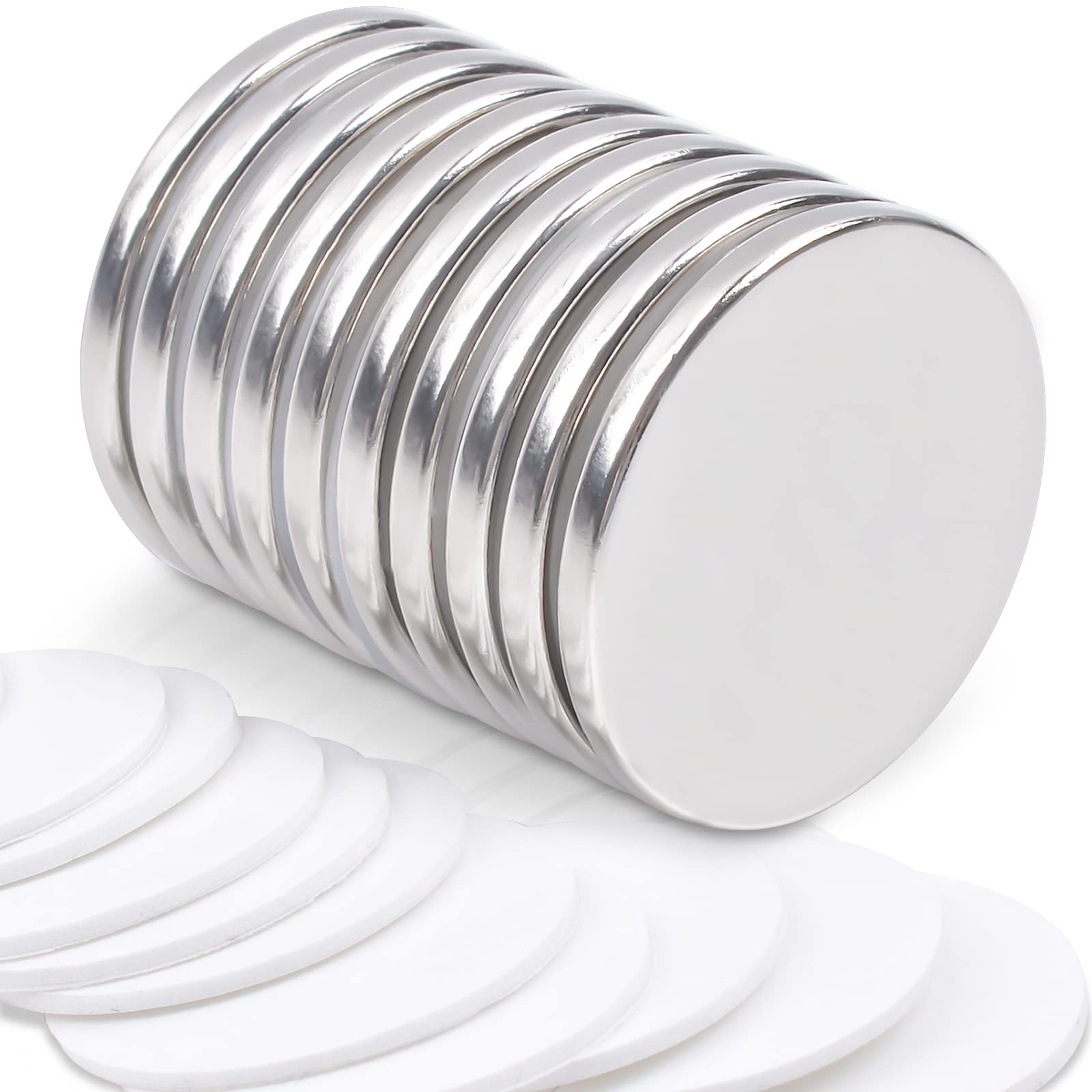 60 Pcs Rare Earth Magnets Neodymium Magnet, 0.47x1/8 inch Magnets for Whiteboard Fridge — Amazon image 8