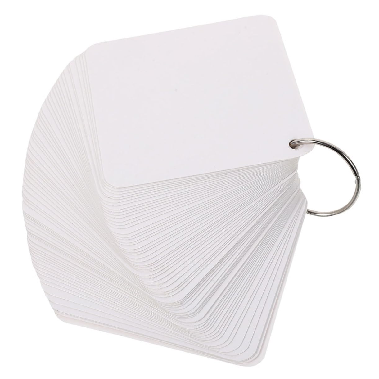 Leere Karteikarten 300 Blatt Papier mit 6 Ringen zum Schreiben