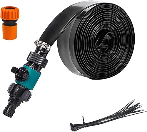 Aspersor de agua para trampolín al aire libre para niños, accesorios para trampolín rociador de 39 pies de largo para juegos acuáticos, juegos,