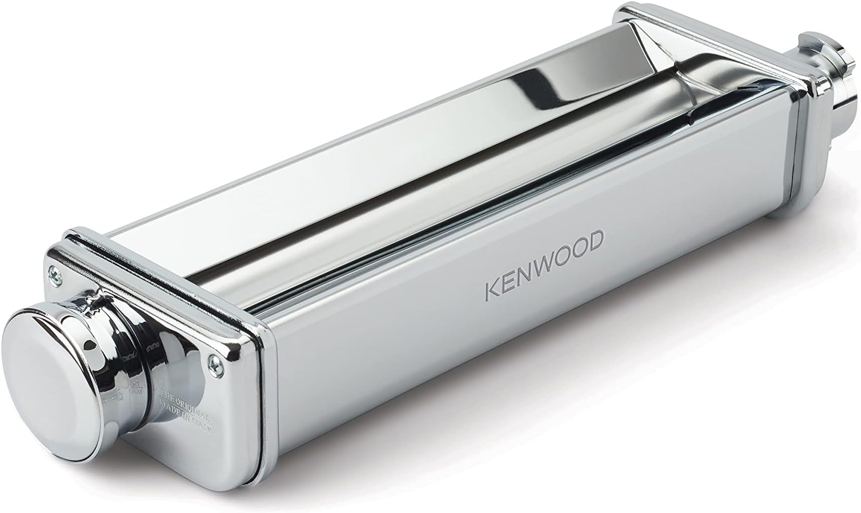 Kenwood XL KAX99.A0ME Accessories Food Processors for Extra Wide Lasagne 22 cm, Chrome-Plated Stainless Steel Casing, Roller Rolls Made of Robust Aluminium, Multi-Coloured