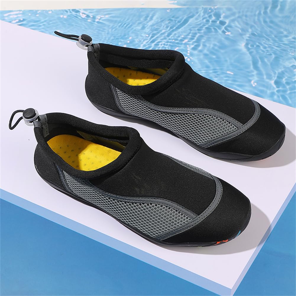 Wasserschuhe für Herren und Damen, Unisex-Duschen-Schuhe, Strandchuhe, schnell trocknende Wasserschuhe, Schwimmschuhe, Surf-Schuhe, Bachwander Größe 35-46