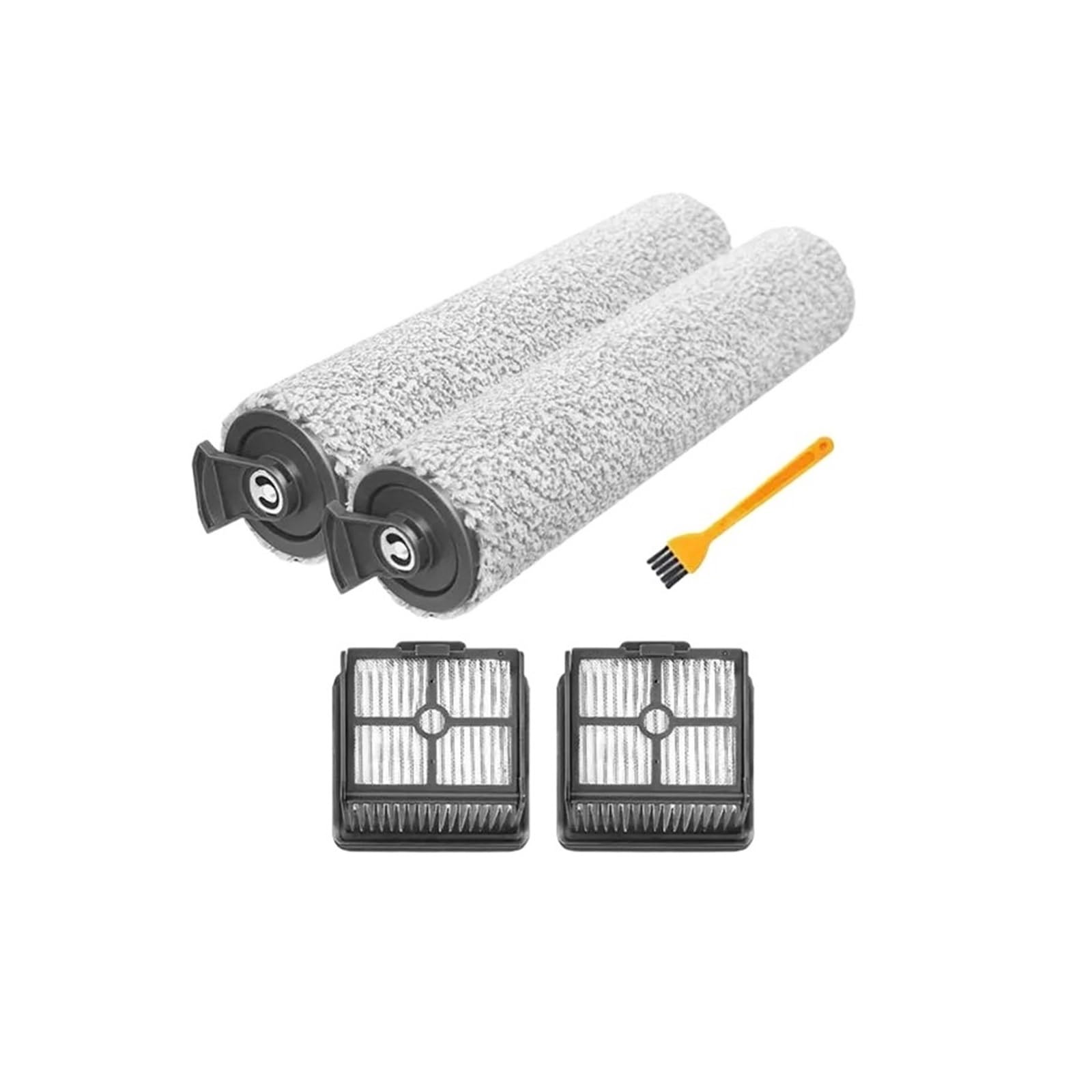 Compatible con Cepillo Giratorio Dreame H11 / H11 MAX y Repuesto de Filtro Hepa, repuestos de aspiradora en seco y húmedo, Accesorios de Lavado (Color : Brush and Filter-03)