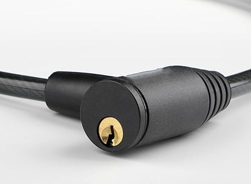 Miniatura 9 de Cerradura de nevera con llaves, gabinete y cerradura a prueba de niños, bloqueo de cable de bicicleta para armarios, cajones, nevera, bicicleta,