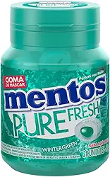 Gomas de Mascar, Mentos, Pure Fresh Wintergreen, Sem Açúcar, Sabor de Menta Verde - 56g | 28 Unidades