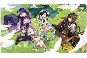 Genshin Impact Collectible Trading Card Game Mouse Pad
