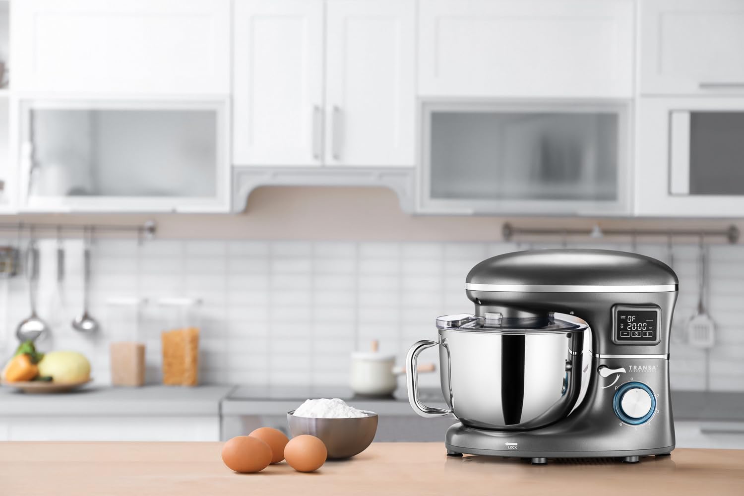 Robot planetarny z podgrzewaną misą SilverHot Chef 2800W