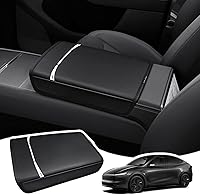 Vista 108 de Muslogy Funda para reposabrazos de consola central apta para Chevy Silverado/Tahoe y GMC Sierra/Yukon 2007-2013, cómoda almohadilla