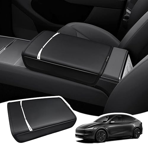 Miniatura 114 de Muslogy Funda para reposabrazos de consola central compatible con Chevy Silverado/Tahoe y GMC Sierra/Yukon 2007-2013, cojín para reposabrazos