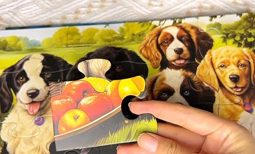 Miniatura 9 de Paquete de 4 rompecabezas de piezas grandes de 16 y 35 para personas mayores, productos de demencia para ancianos, actividades de Alzheimer para