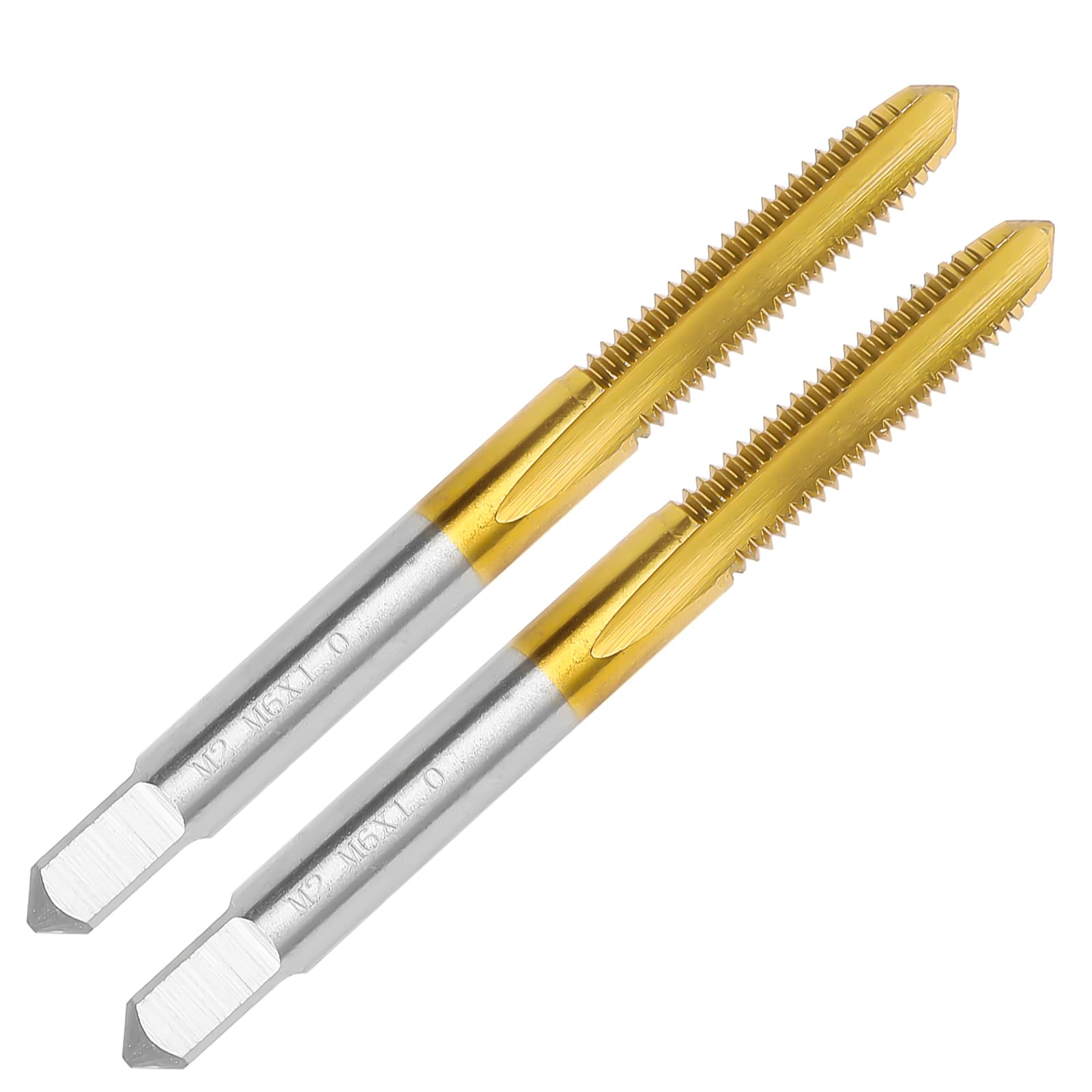 2Pcs M6 X 1.0 Thread Tap for Metal A62996