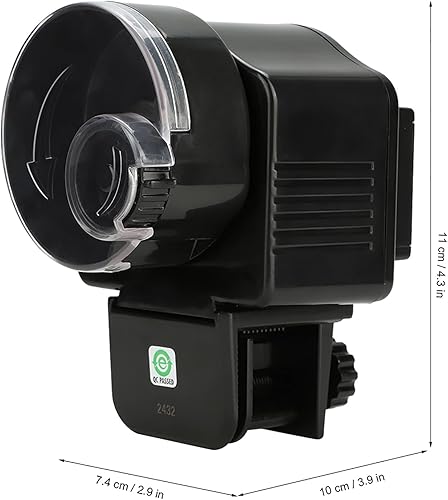 Miniatura 4 de TOPINCN Alimentador automático para peces, temporizador automático para acuario, dispensador de alimentos para peces para acuario o peces
