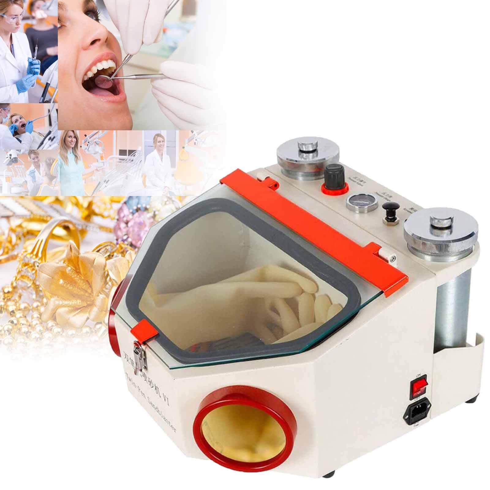 Buy QHYTL Dental Sandblaster,Dental Lab Sandblaster,2 Pen + 2 Tanks