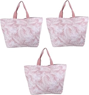 3 Peças Bolsa De Praia Bolsa Esportiva Sacola De Lona Bolsa De Praia Bolsa Feminina Bolsa De Mão Para Mulheres Bolsa De Mão Bolsa De Viagem De Praia Bolsa De Armazenamento Bolsa