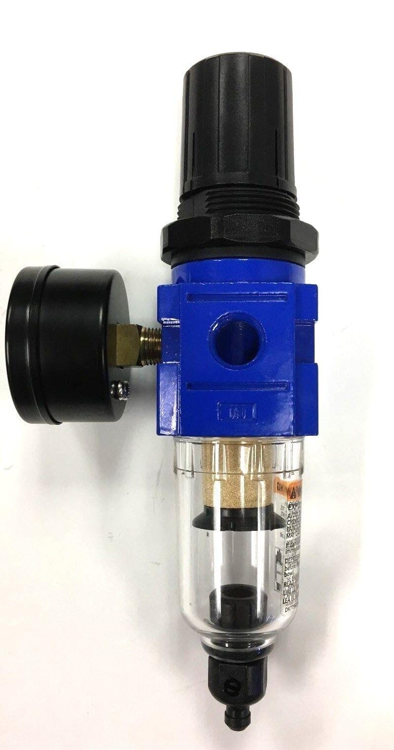 Replacement for CAMPBELL HAUSFELD MINI FILTER REGULATOR 1/4'' 5 MICRON WITH GAUGE MP516803AV