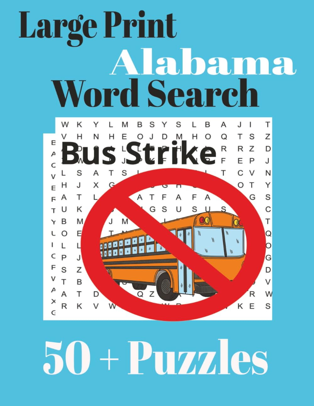 Large Print Alabama Word Search (Large Print State Word Search)
