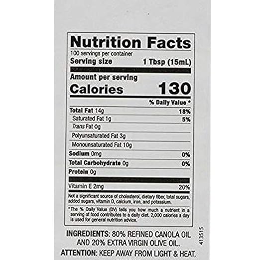 Aceite Iberia Canola y Oliva Extra Virgen 1.5 L Botella miniatura 3