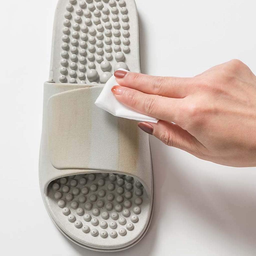 High-Elastic Massage Slippers, Sandals and Slippers Foot Deodorant Health Points | Foot Home Health Barbed Particles Men's Slippers