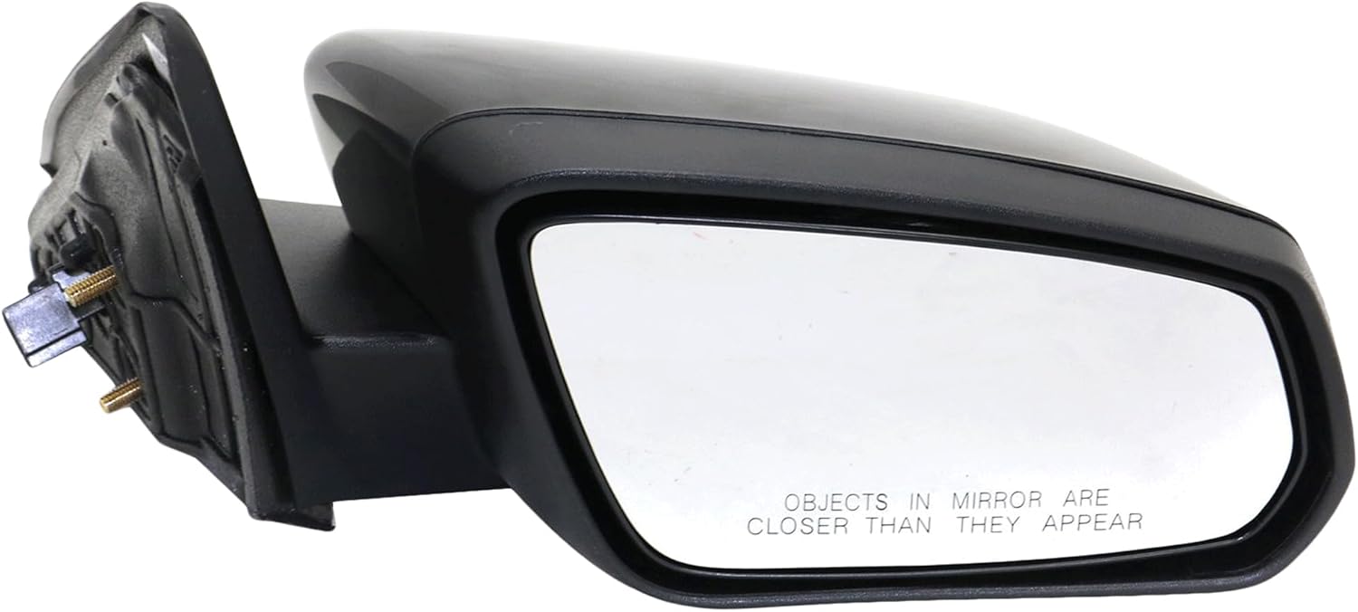 JC Whitney Passenger Side Power Mirror for Ford Mustang 2013-2014 Without Blind Spot Monitor Paintable
