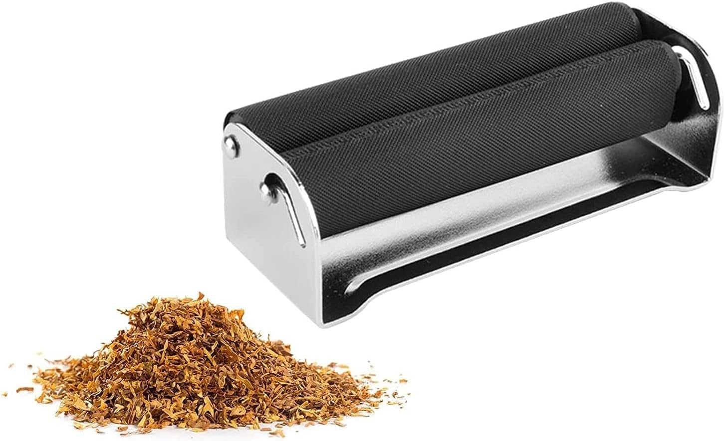Ręczna tokarka do papierosów, 70 mm, metalowa tokarka z instrukcją obsługi
