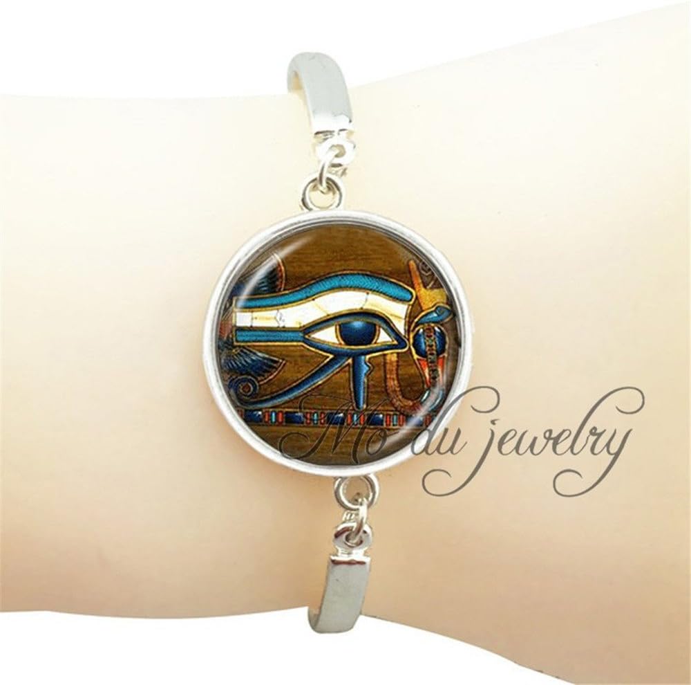 MODU Ancient Egypt Bangle Mysterious Jewelry The Eye of Horus Bracelet Gift