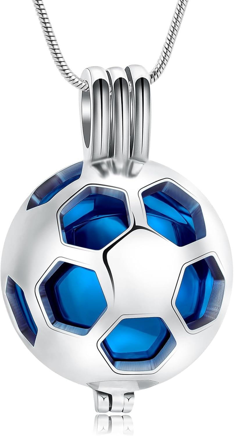 Hearbeingt Collana con urna per ceneri per donne e uomini