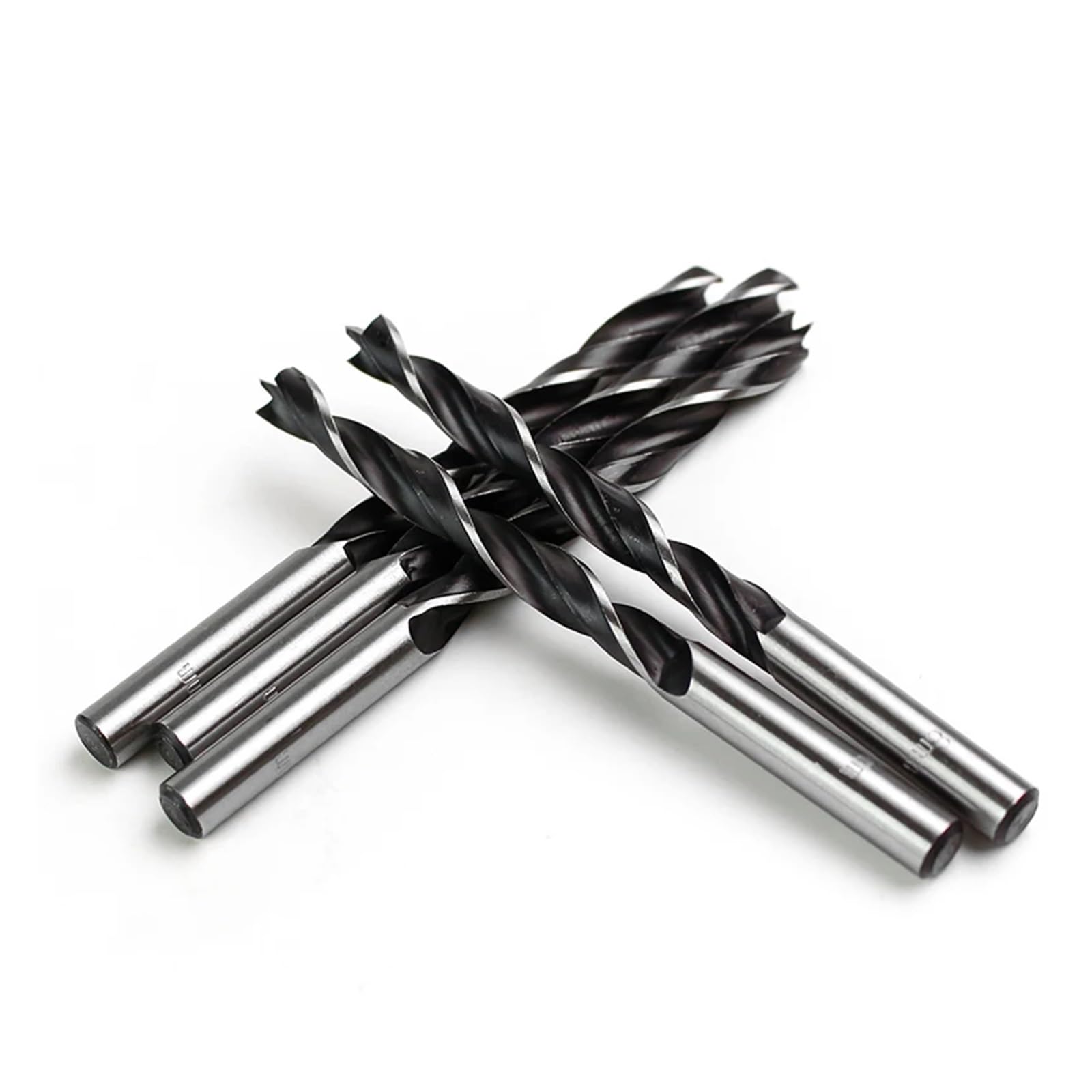 Brocas helicoidales de 10 piezas, HSS recubiertas cobalto, 3-20 mm, brocas for madera