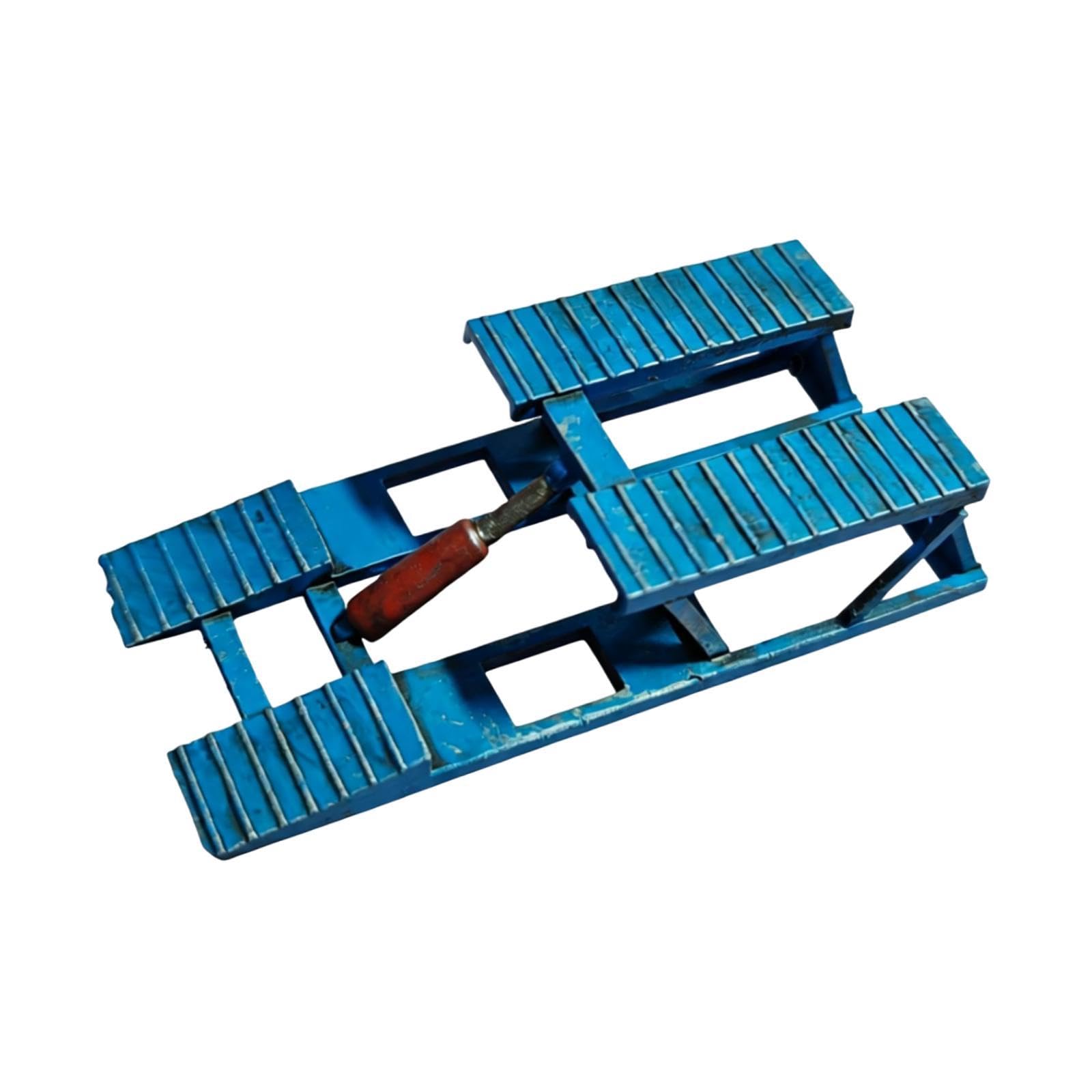 Modellino di Ascensore in Miniatura, 1:64, Collezione Decorativa, Simulazione di Manutenzione del Veicolo per Officina, Bambini, Blu Vecchio