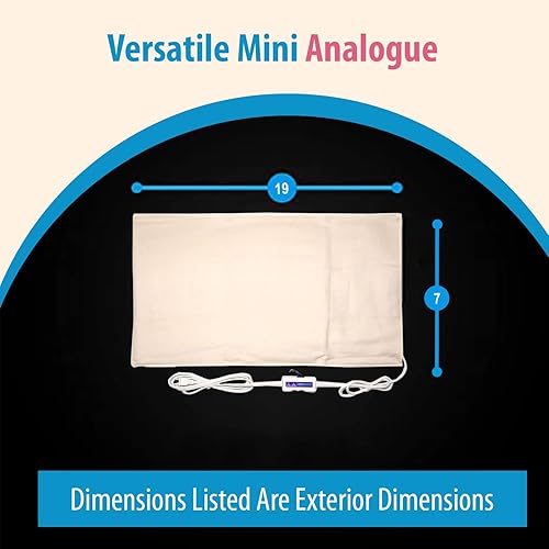 Vista 10 de Thermotech - Almohadilla térmica de grado médico con calor húmedo automático de Thermotech, almohadilla térmica de alto calor para dolor de espalda