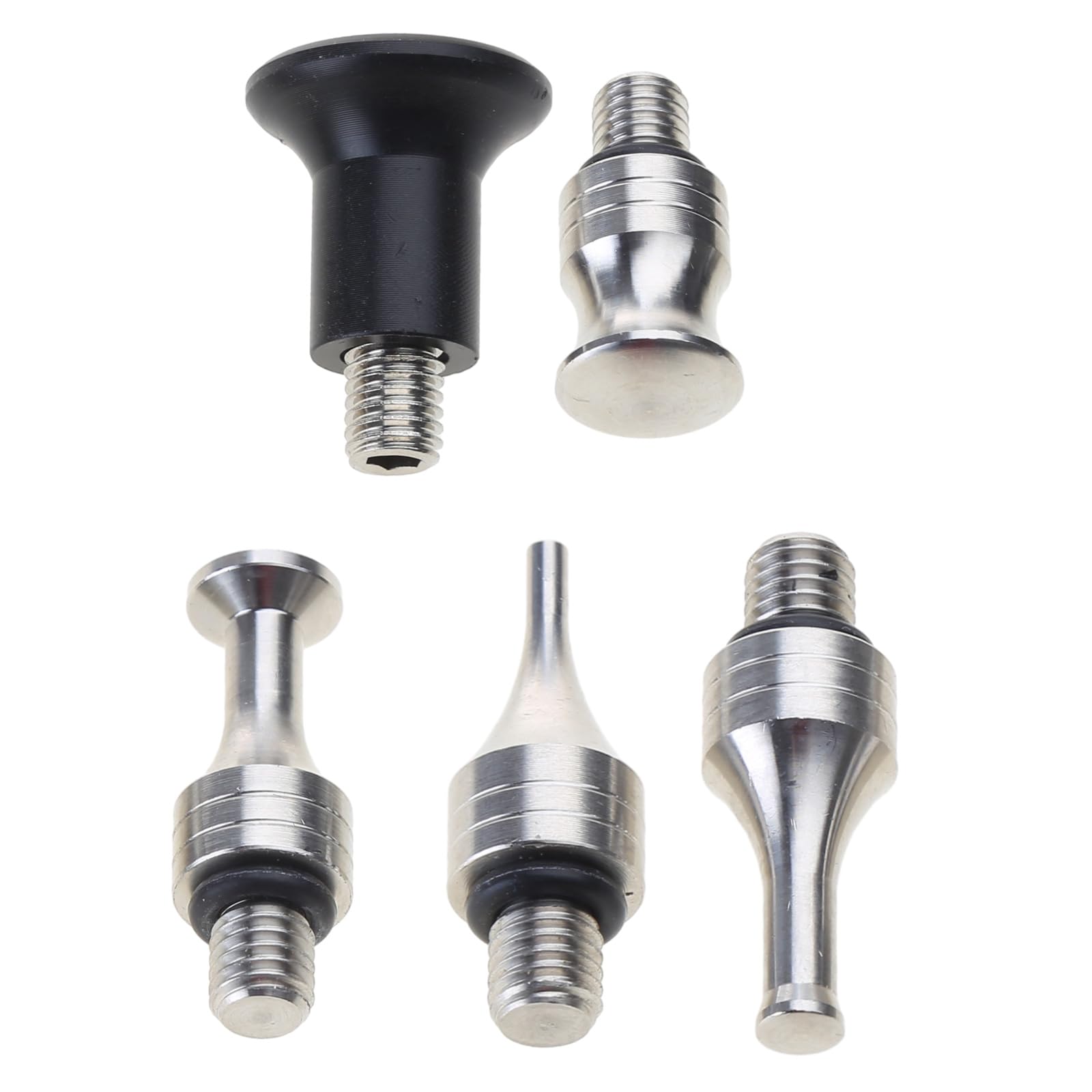 JzcsdkSIL 5pcs Knock Down Pen PDR-Tools Car Tap Down Body Panel Dent Removal Repair Hand Tools Auto Maintenance Part Kit Hammer Tap Holder Measure Kit Knock Down Pen PDR-Tools Car Tap Down