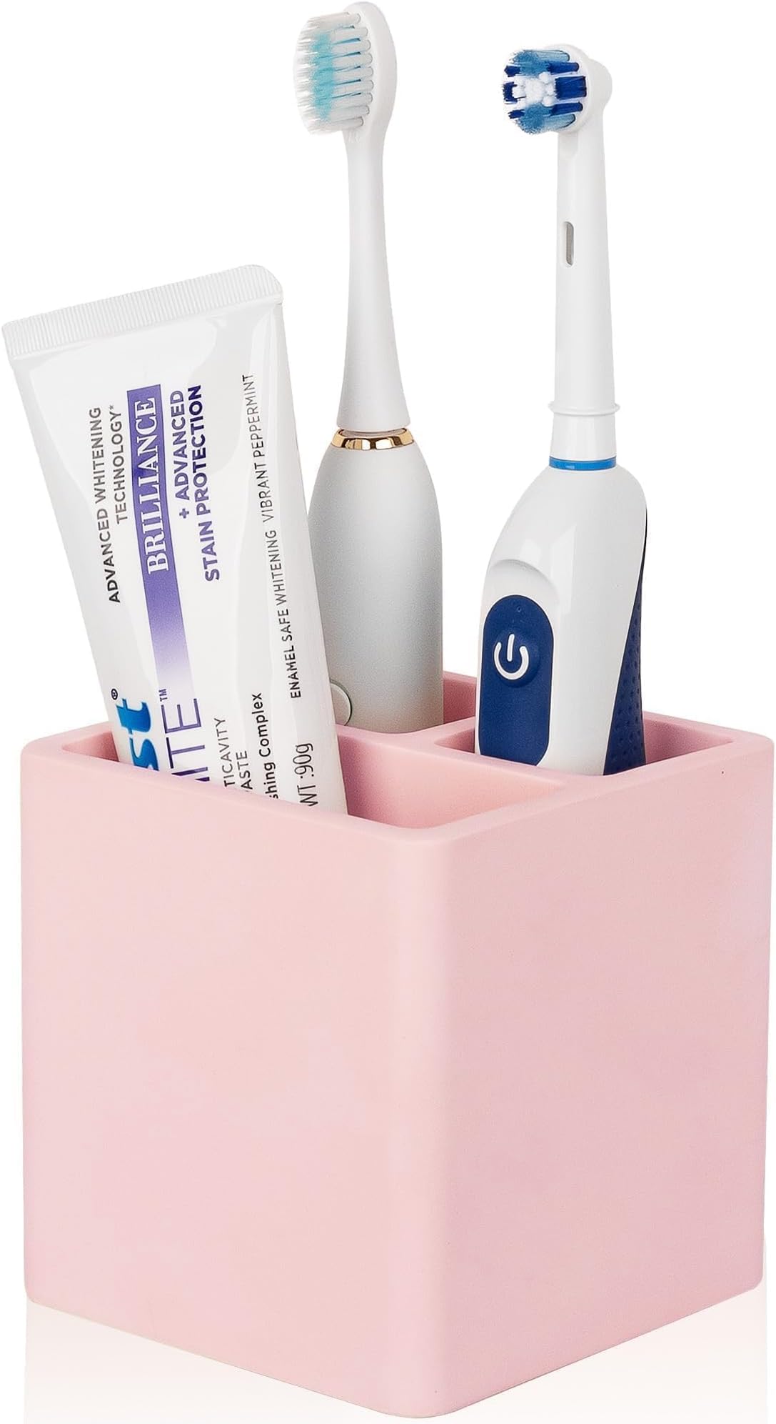 Diatomite Toothbrush Holders Tooth Brush Organizer - Blush Pink