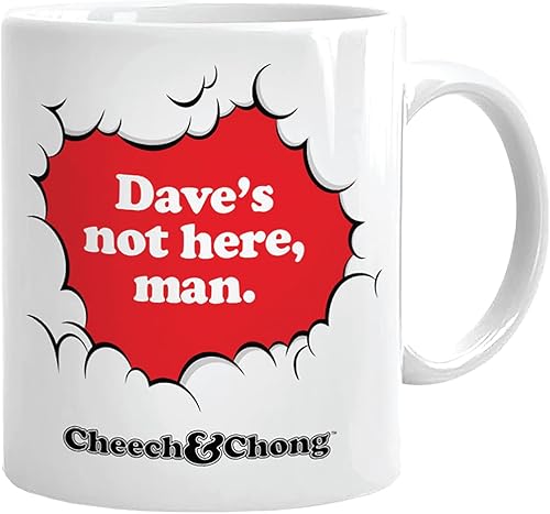 Taza de café Cheech and Chong Dave – 50 aniversario edición especial tazas de té y chocolate caliente, tazas de bebidas – Cerámica de alta calidad,