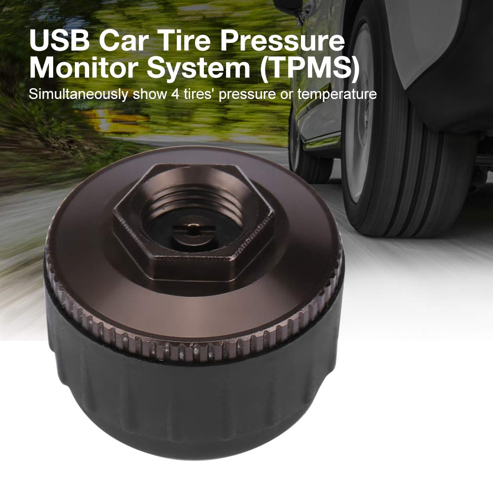 Sensores externos del TPMS del monitor de la presión de neumáticos del USB para la exhibición de la navegación del coche de Android
