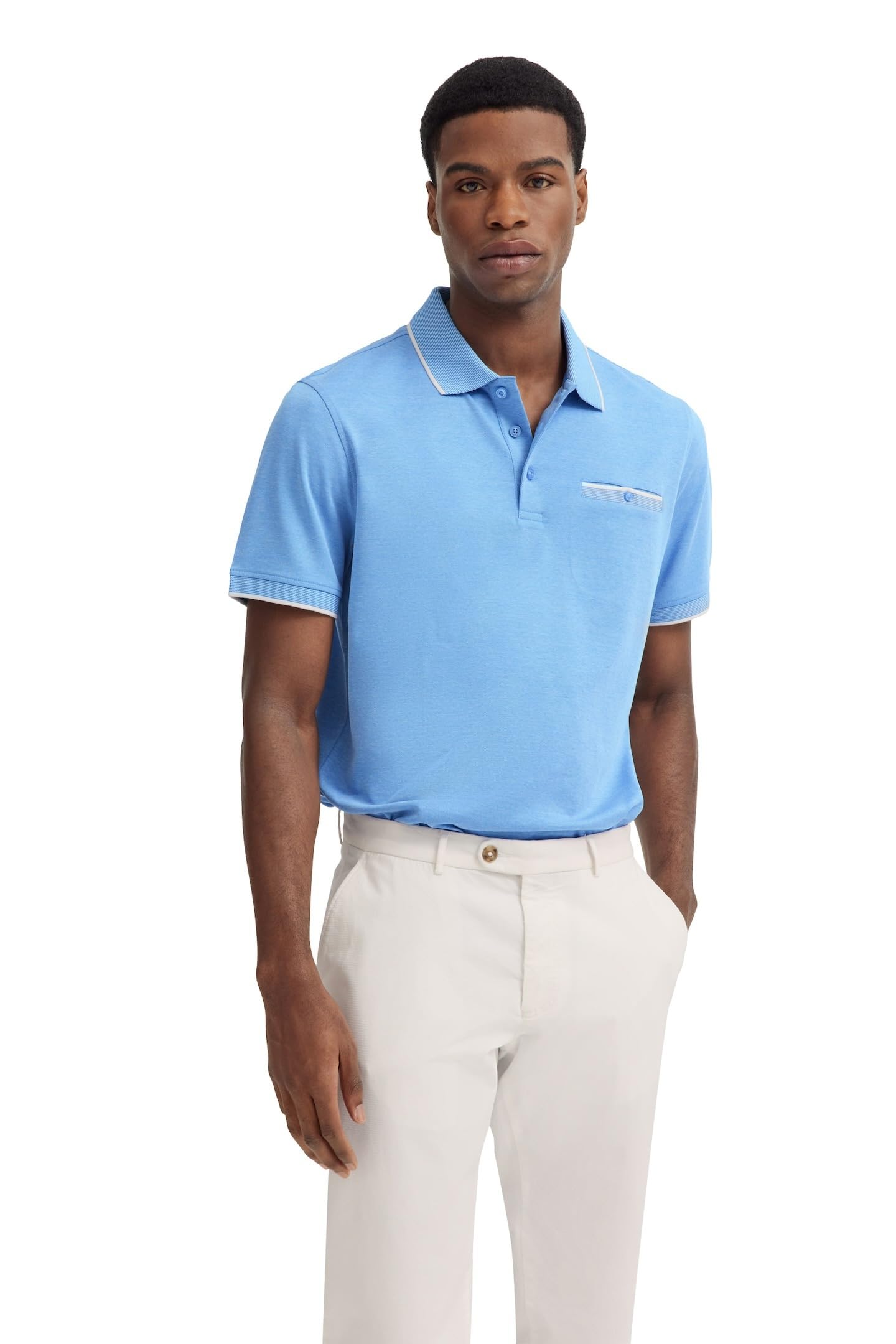 bugatti Herren Polo Kurzarm 8151-75091C modern, elegant, Baumwolle, klassisch, bequem, Sommer, Freizeit