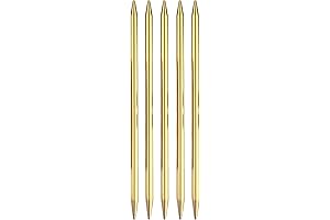 Weabetfu Aluminum Double Pointed Knitting Needles Size 8